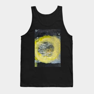 Yellow Light Abstract Painting Tank Top